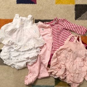 Ralph Lauren Baby Dresses and PJs